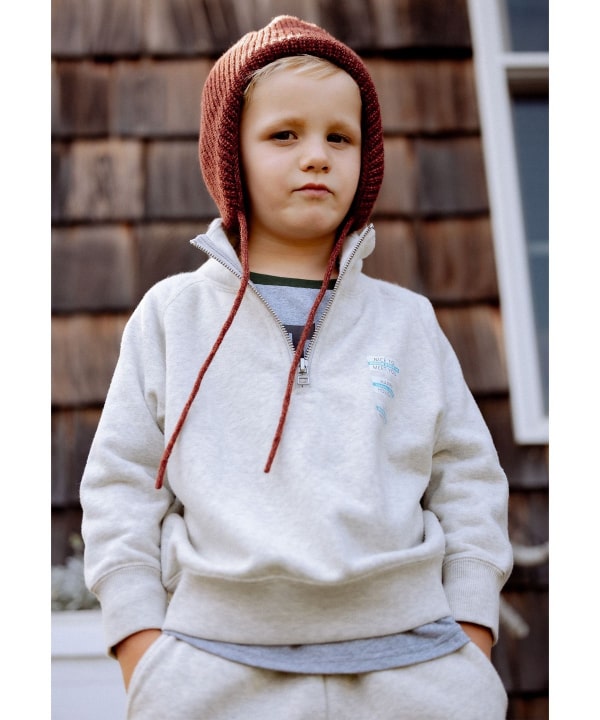 빔즈 키즈 티셔츠 일본 Beams 유아 긴팔티 반짚업 디스커스 아틀랜틱 2컬러