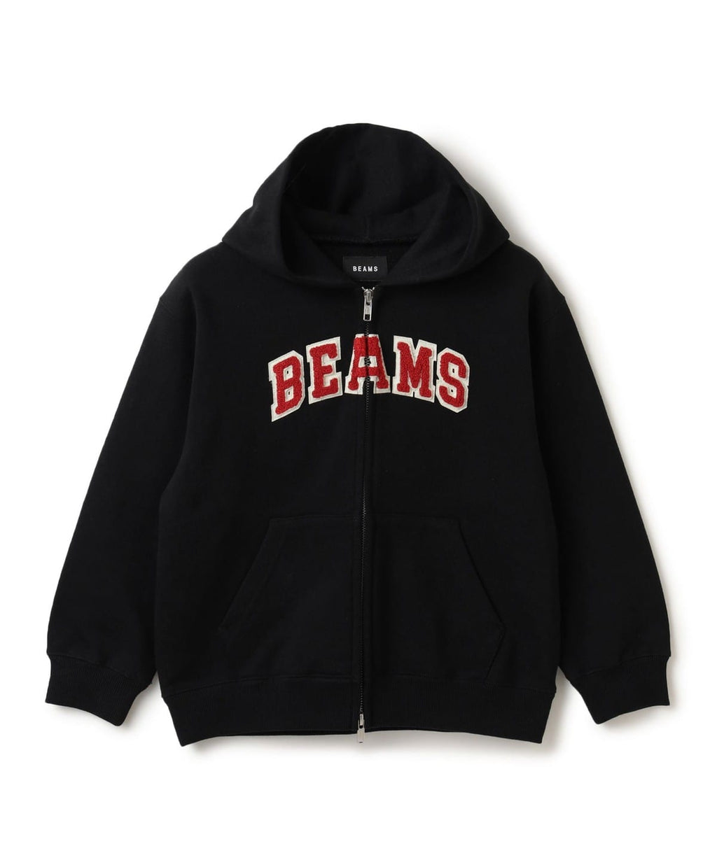 빔즈 키즈 후드집업 일본 미니 BEAMS 아동복 로고 베이직 자켓 3컬러