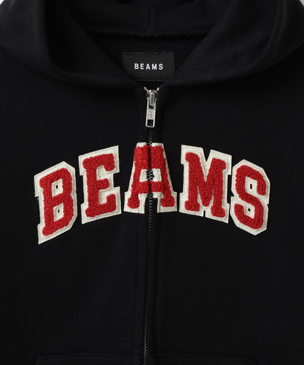 빔즈 키즈 후드집업 일본 미니 BEAMS 아동복 로고 베이직 자켓 3컬러