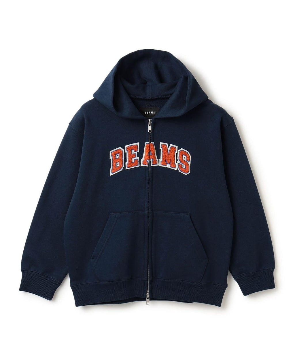빔즈 키즈 후드집업 일본 미니 BEAMS 아동복 로고 베이직 자켓 3컬러