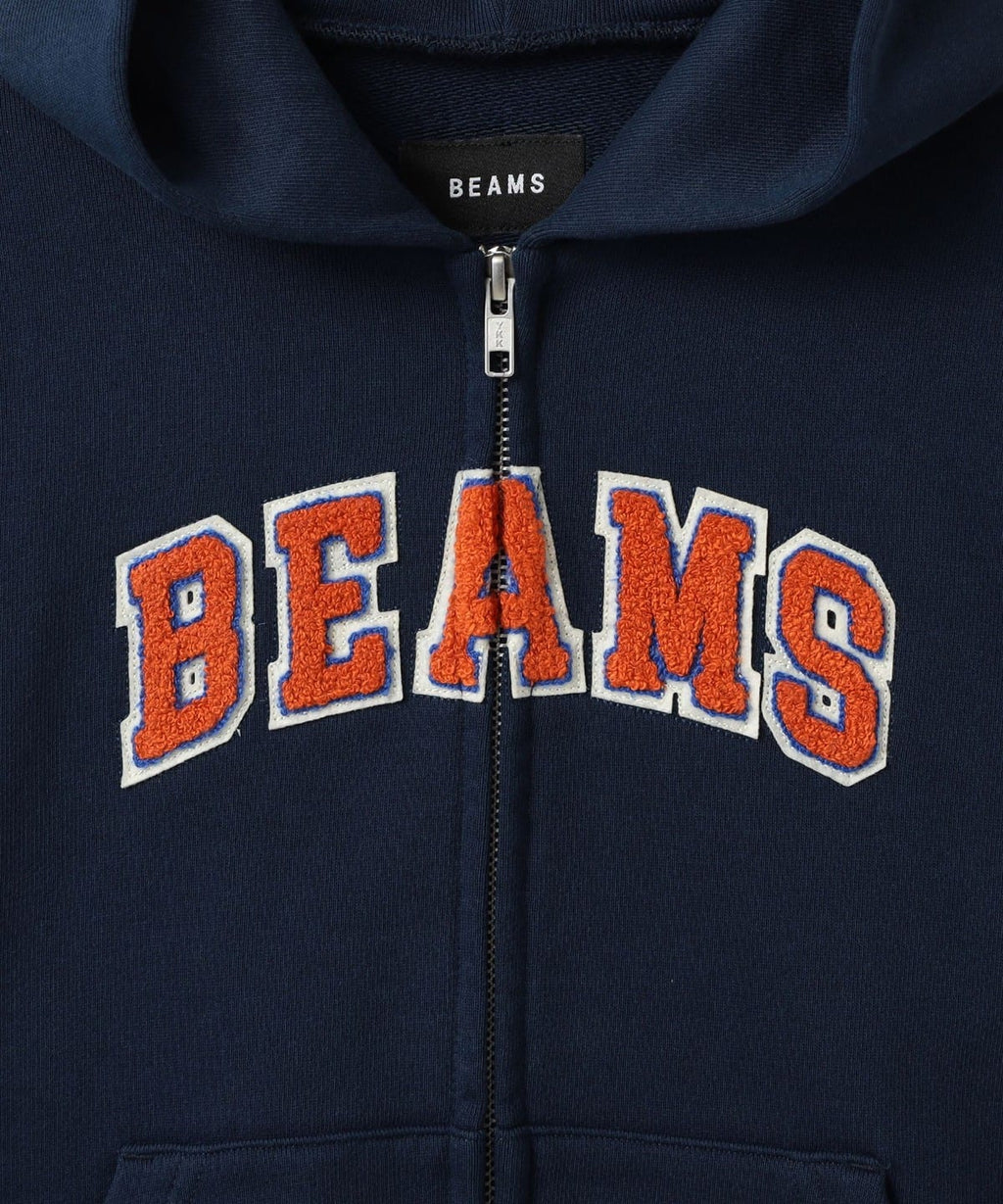 빔즈 키즈 후드집업 일본 미니 BEAMS 아동복 로고 베이직 자켓 3컬러
