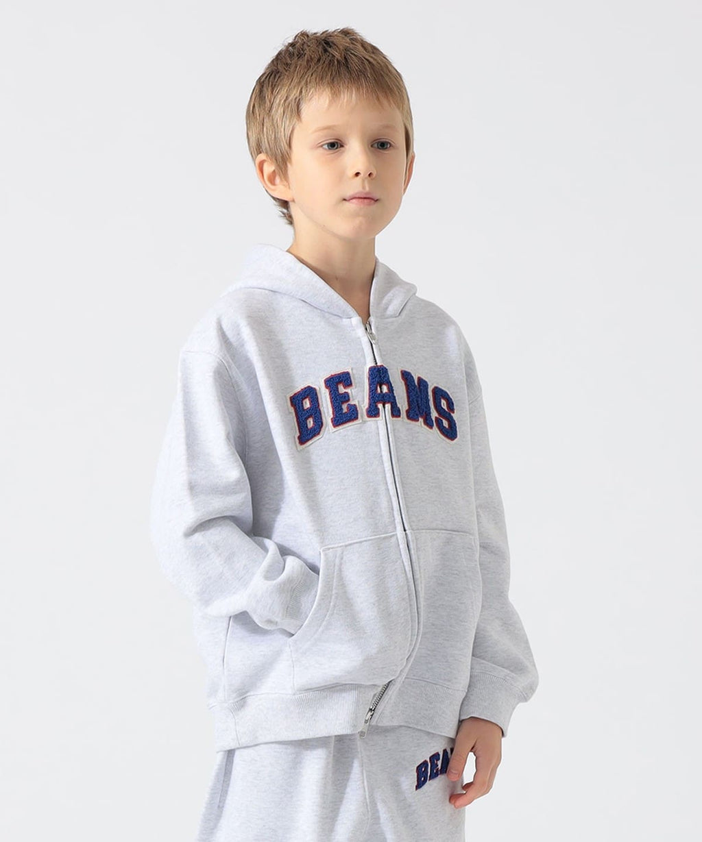 빔즈 키즈 후드집업 일본 미니 BEAMS 아동복 로고 베이직 자켓 3컬러