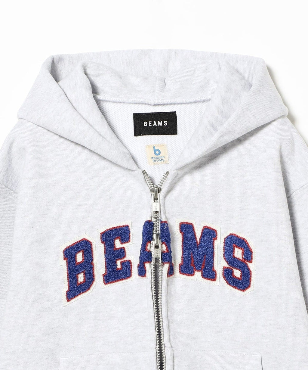 빔즈 키즈 후드집업 일본 미니 BEAMS 아동복 로고 베이직 자켓 3컬러