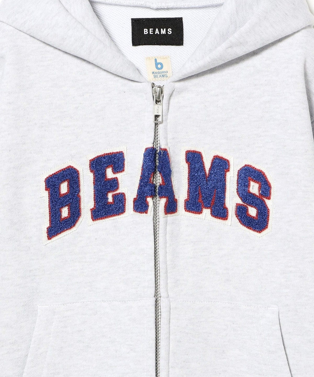 빔즈 키즈 후드집업 일본 미니 BEAMS 아동복 로고 베이직 자켓 3컬러