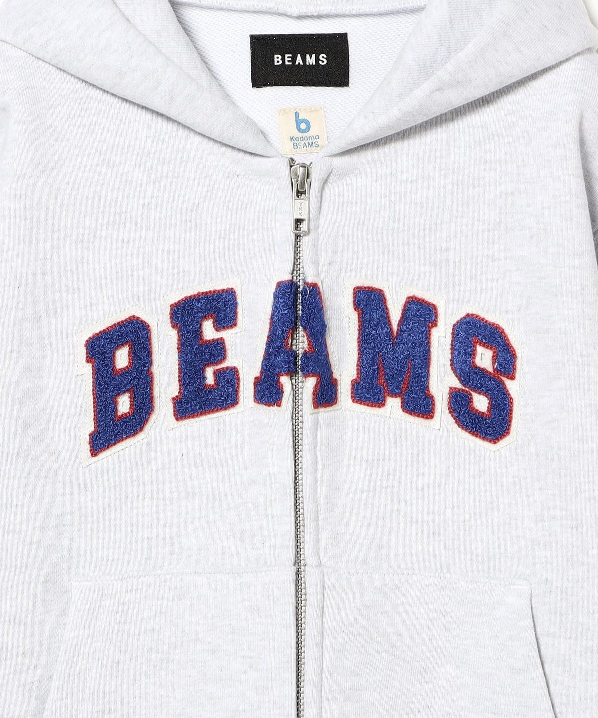 빔즈 키즈 후드집업 일본 미니 BEAMS 아동복 로고 베이직 자켓 3컬러