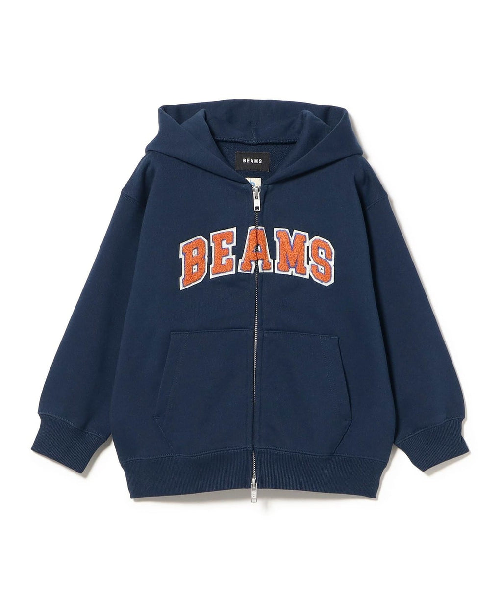 빔즈 키즈 후드집업 일본 미니 BEAMS 아동복 로고 베이직 자켓 3컬러