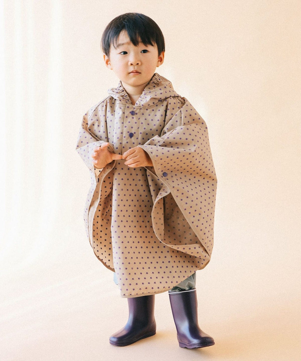 빔즈 키즈 우비 일본 BEAMS 레인코트 B무늬 8컬러 70~90cm