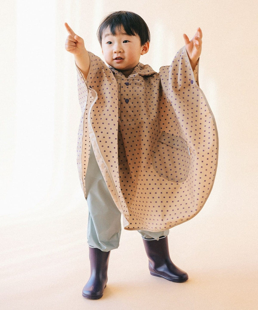 빔즈 키즈 우비 일본 BEAMS 레인코트 B무늬 8컬러 70~90cm