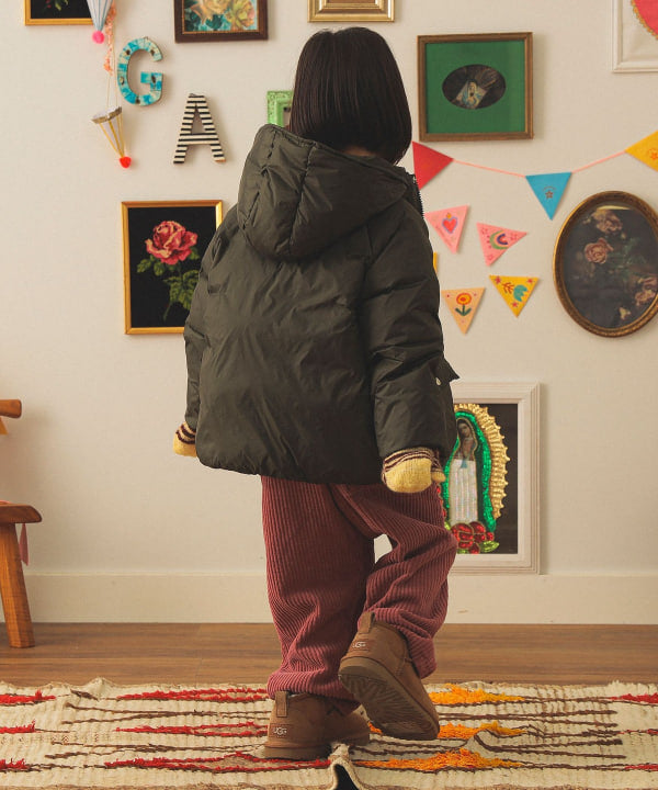 빔즈 키즈 패딩 일본 Beams 후드 다운 블루종 2025FW 3컬러