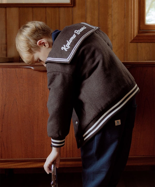 빔즈 키즈 자켓 일본 Beams 유아 세일러 컬러 블루종 2컬러