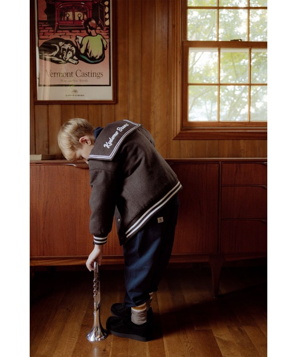 빔즈 키즈 자켓 일본 Beams 유아 세일러 컬러 블루종 2컬러