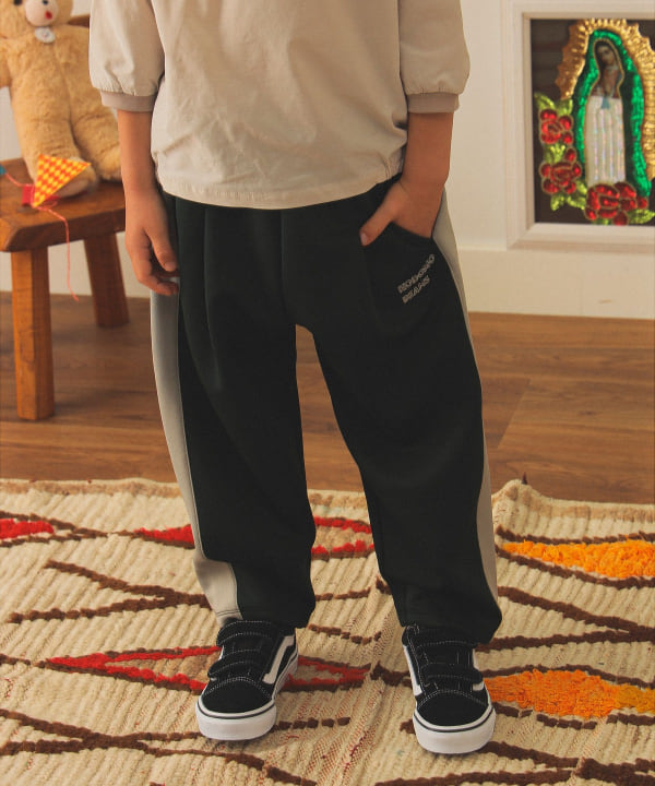 빔즈 키즈 바지 일본 Beams 유아 트랙 저지 팬츠 2컬러