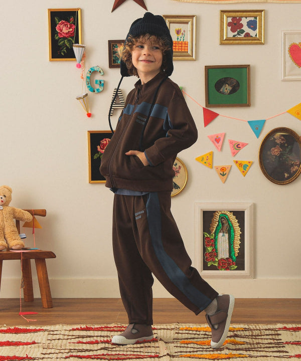 빔즈 키즈 바지 일본 Beams 유아 트랙 저지 팬츠 2컬러