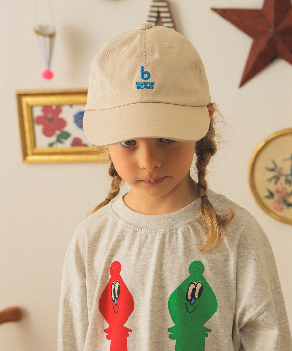 빔즈 키즈 모자 일본 볼캡 오리지널 B 로고 야구모자 2컬러