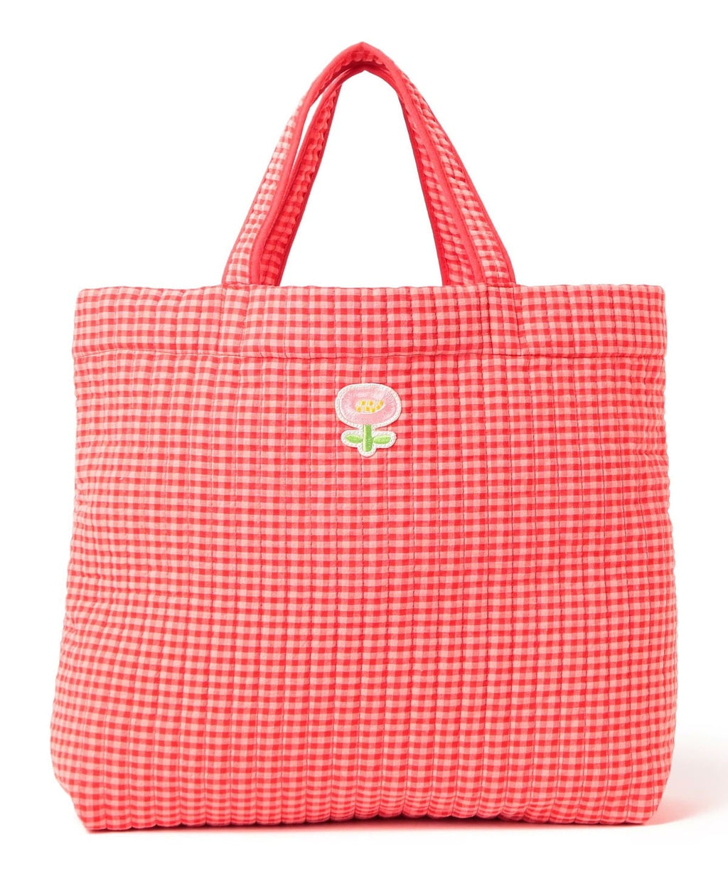 빔즈 키즈 가방 일본 Beams 유아 토트백 클래스 체크무늬 2컬러