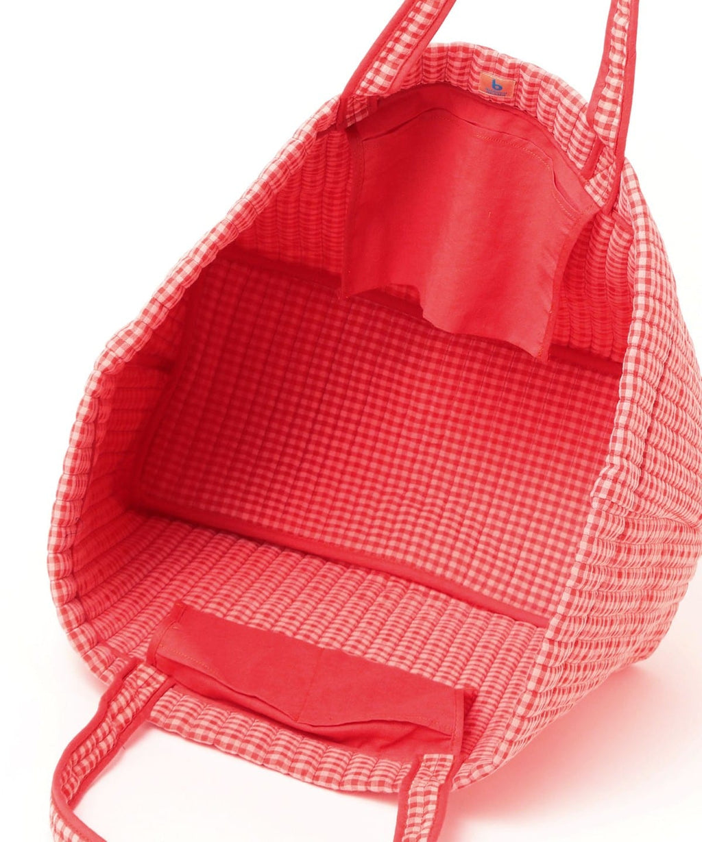 빔즈 키즈 가방 일본 Beams 유아 토트백 퀄트 디자인 2026FW 2컬러