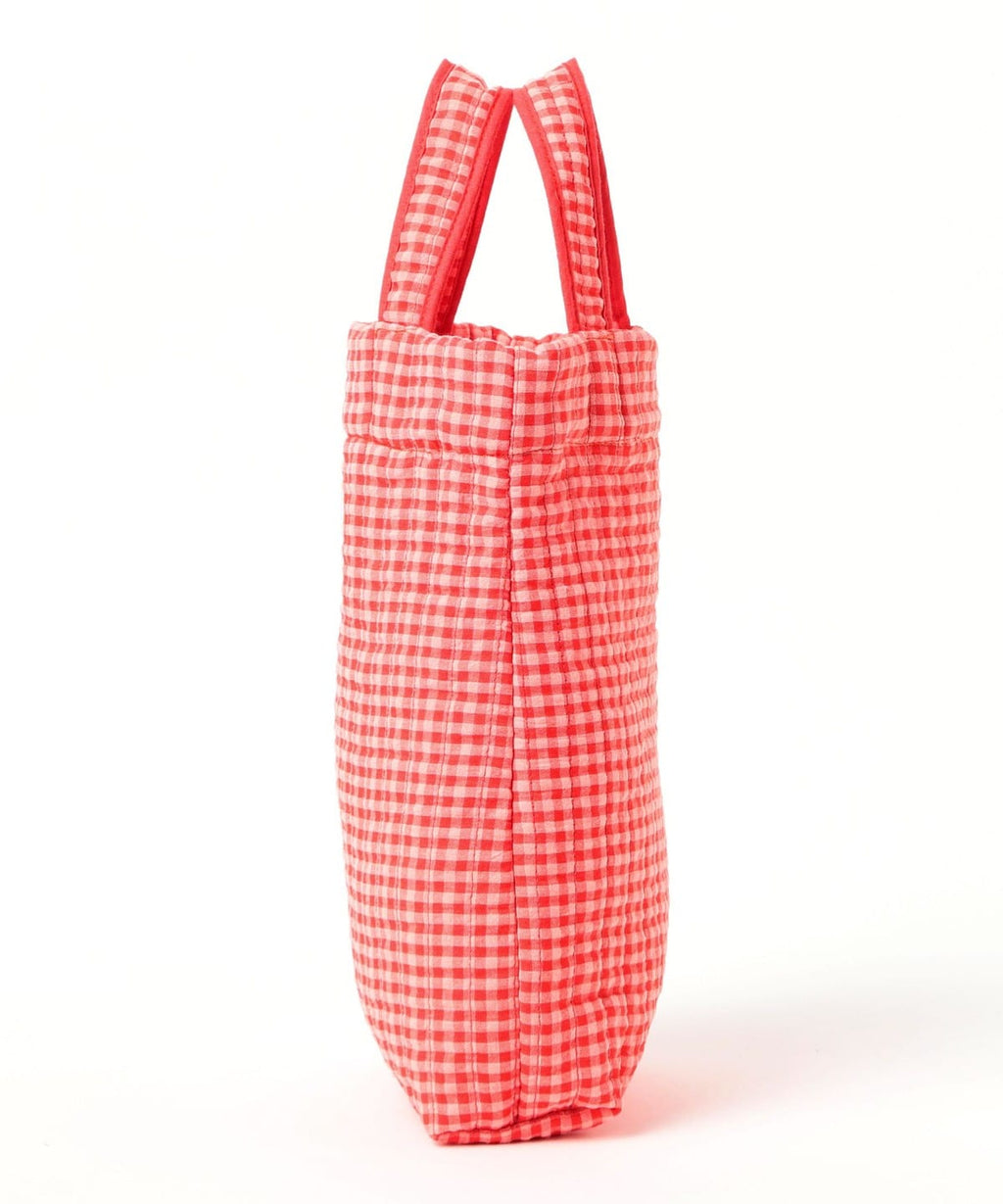 빔즈 키즈 가방 일본 Beams 유아 숄더백 퀄트 깅엄체크 무늬 2컬러