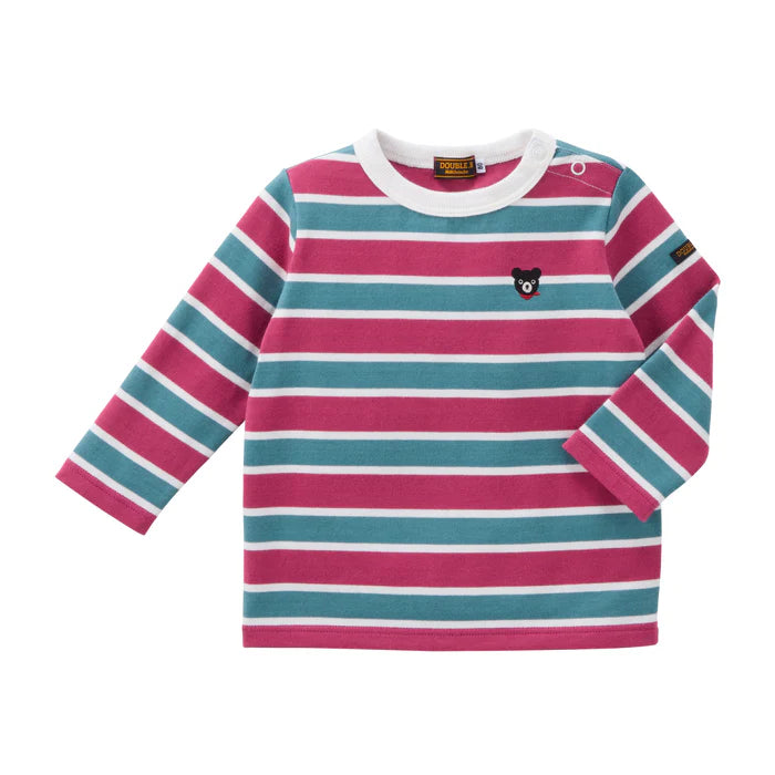 미키하우스 티셔츠 일본 키즈 긴팔 더블비 베이직 베어3컬러