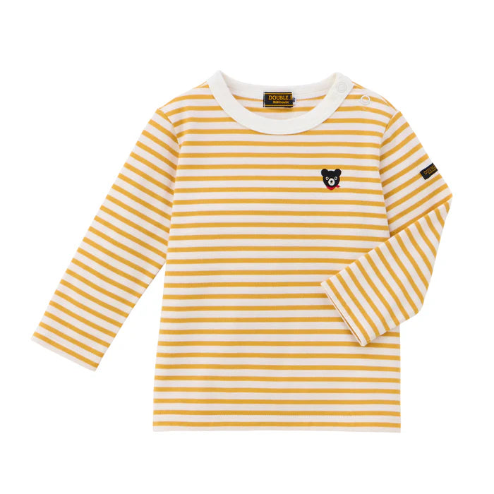 미키하우스 티셔츠 일본 키즈 긴팔 스트라이프 디자인 4컬러