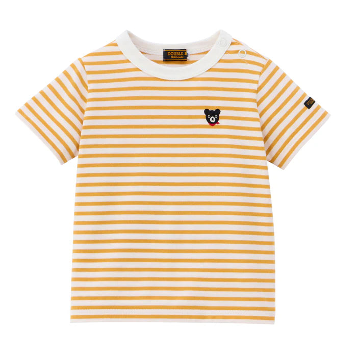 미키하우스 티셔츠 일본 키즈 반팔 더블비 스트라이프 4컬러