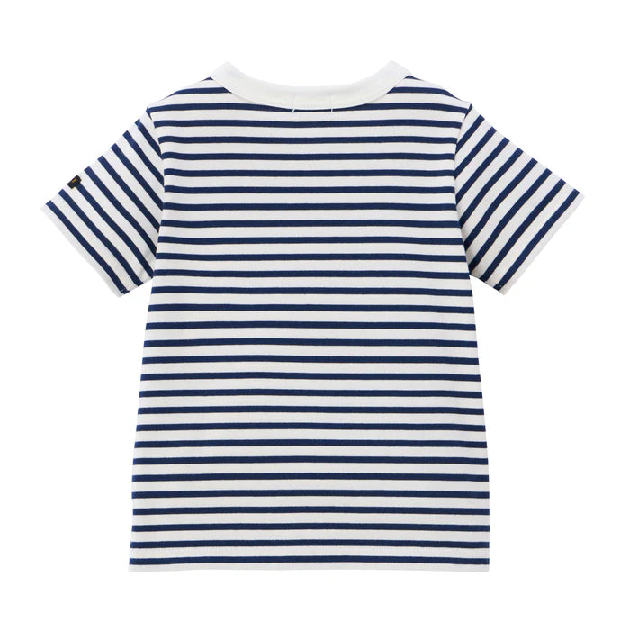 미키하우스 티셔츠 일본 키즈 반팔 더블비 스트라이프 4컬러