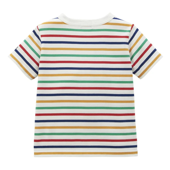 미키하우스 티셔츠 일본 키즈 반팔 더블비 스트라이프 4컬러