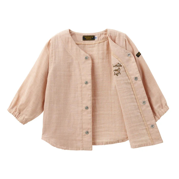 미키하우스 가디건 일본 키즈 카디건  더블비 자외선 차단 2컬러