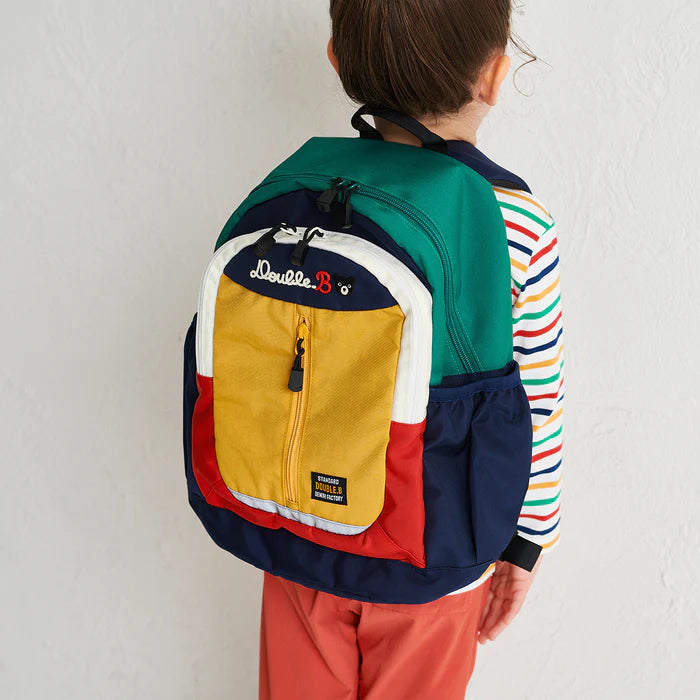 미키하우스 가방 일본 키즈 백팩 더블비 로고 빅사이즈 2컬러