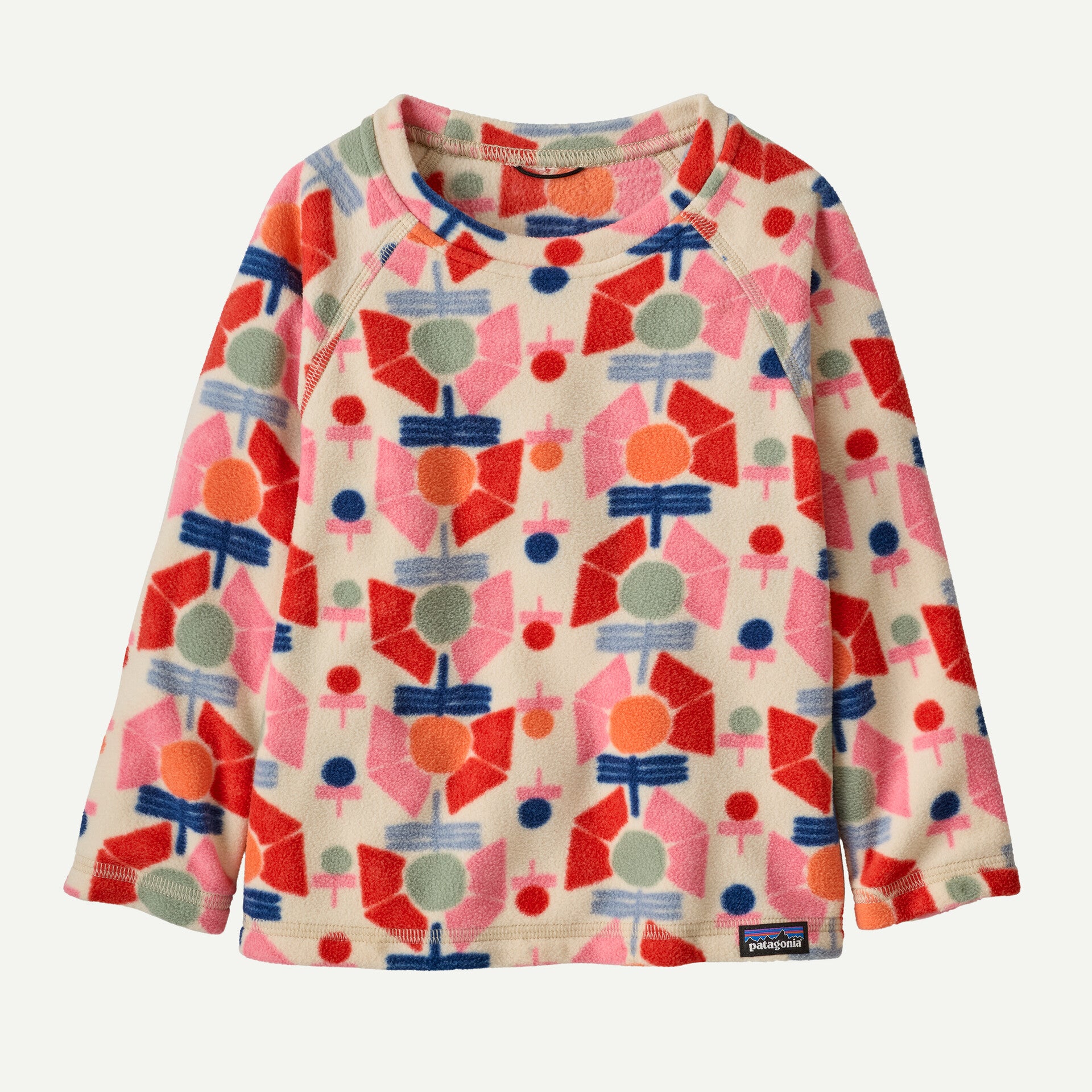 파타고니아 키즈 티셔츠 일본 유아 긴팔티 마이크로 D 크루 5컬러