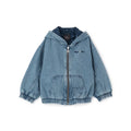 Mezzo Piano Kids Jacket Japanese Mezzo Piano Denim Simple Blue Jacket Jumper Jacket in 2 Colors 