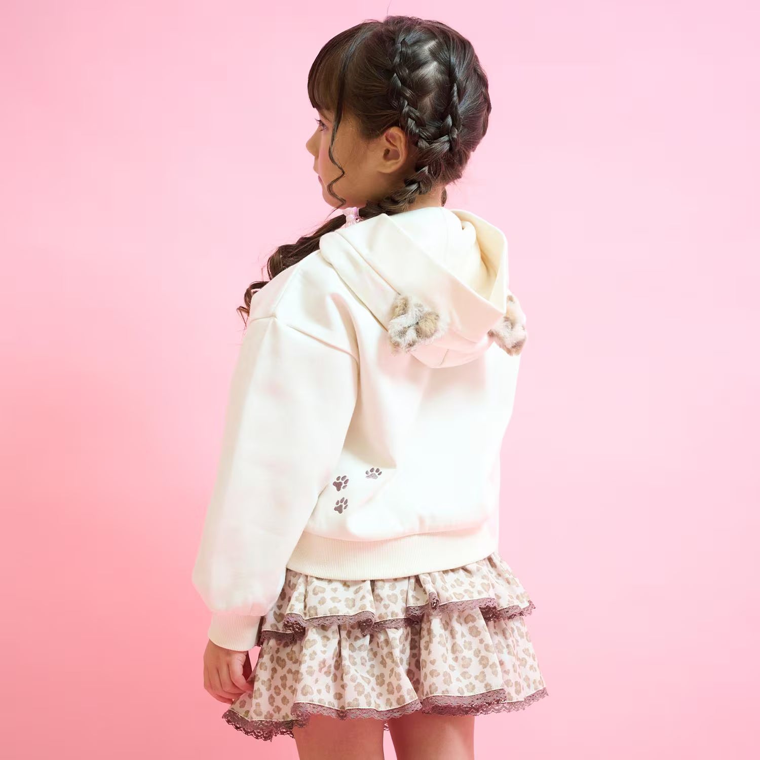 Mezzo Piano Kids T-Shirt Japanese Mezzo Piano Hoodie Cat Ears Logo Design 2 Colors 