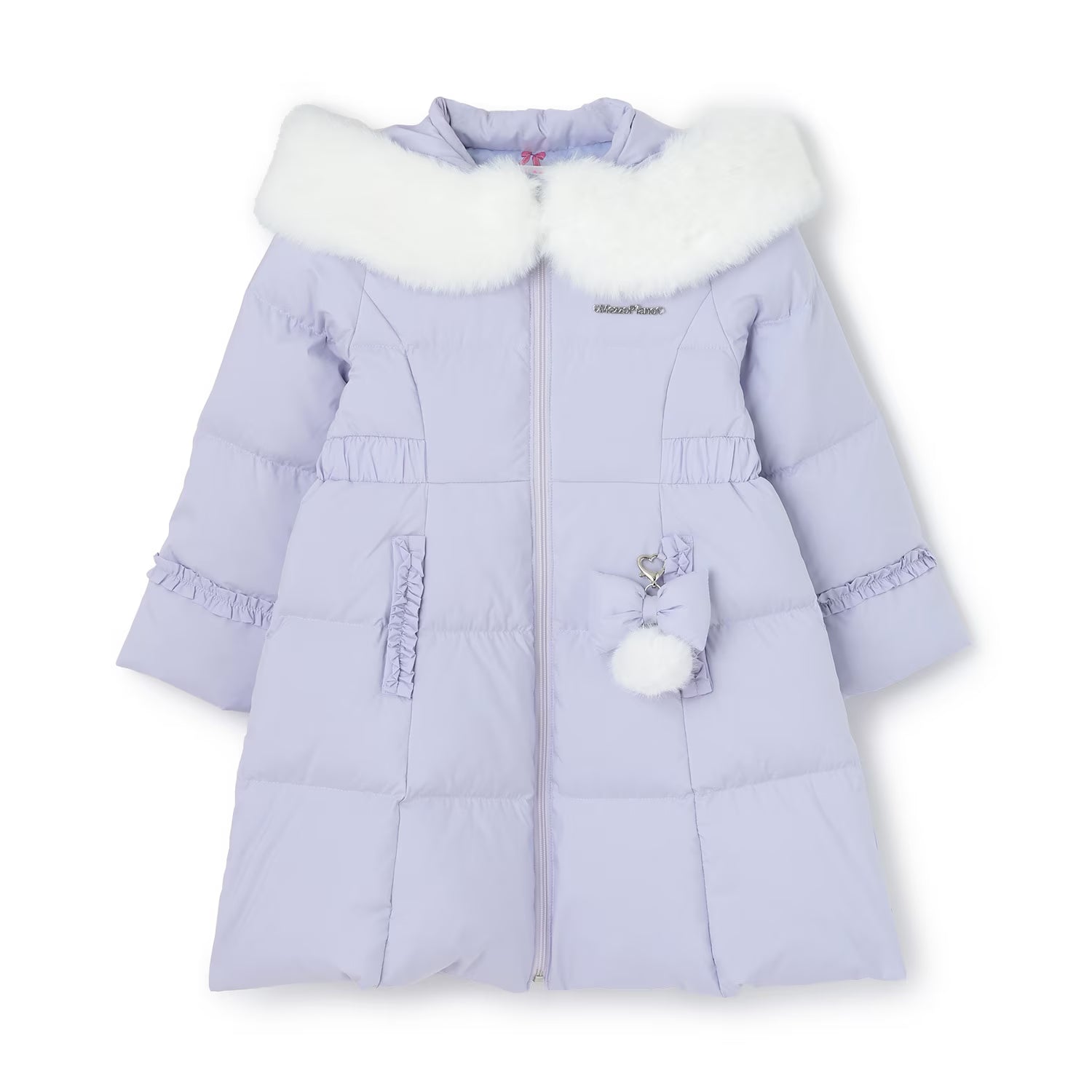 Mezzo Piano Kids Padding Japanese Mezzo Piano Faux Fur Hoodie 2 Colors 