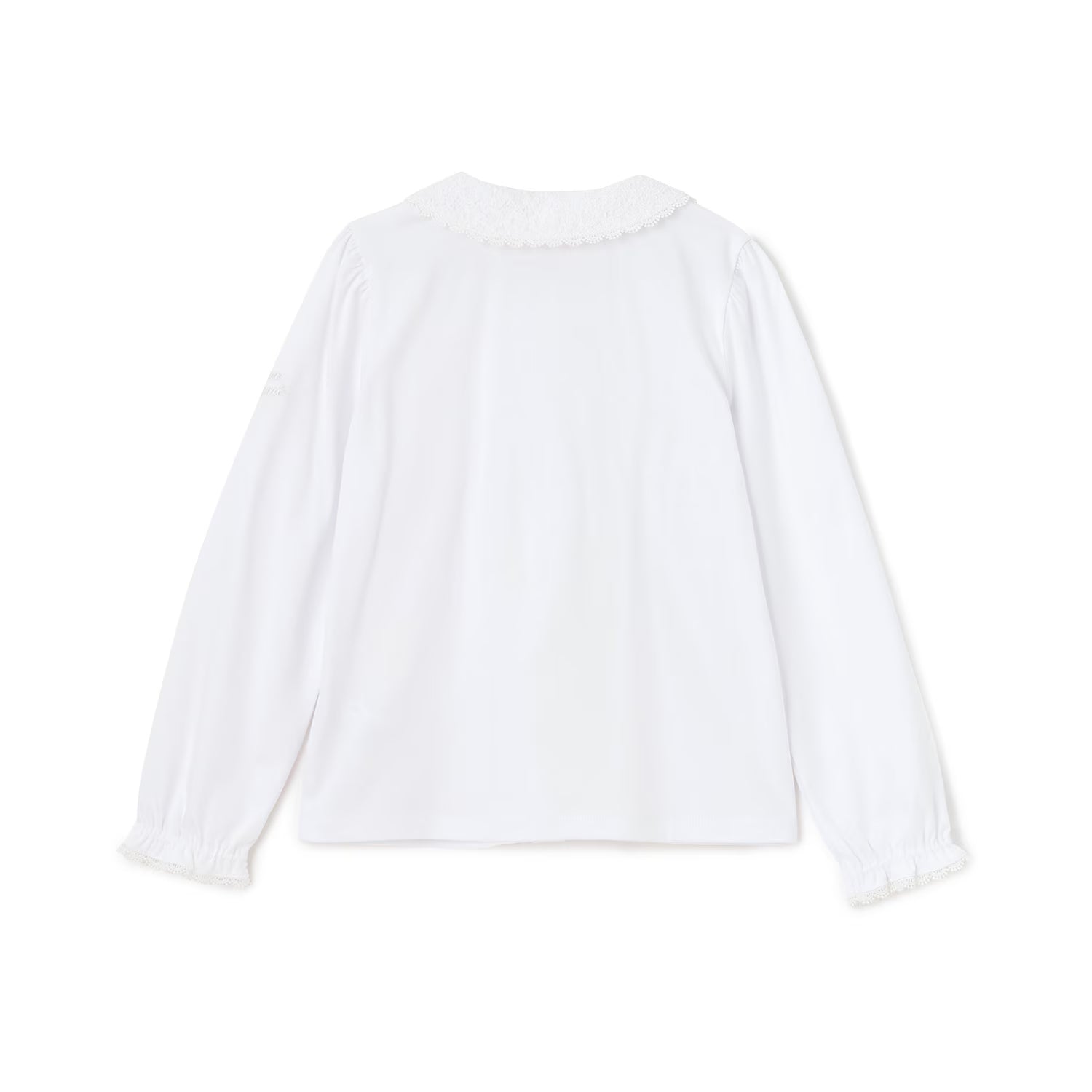 Mezzo Piano Kids Shirt Japanese Mezzo Piano Lace Simple Blouse 