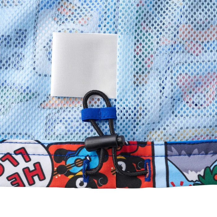 미키하우스 바람막이 일본 키즈 자켓 내가 좋아하는 세계 공룡 서핑 음악