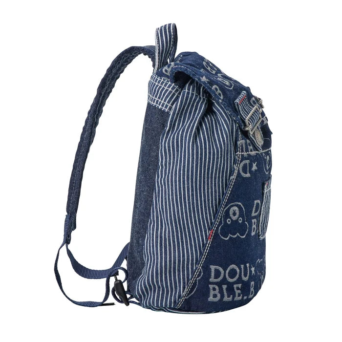 미키하우스 가방 일본 키즈 유아 백펙 자카드 오리지널 데님 더블비 카이하라사