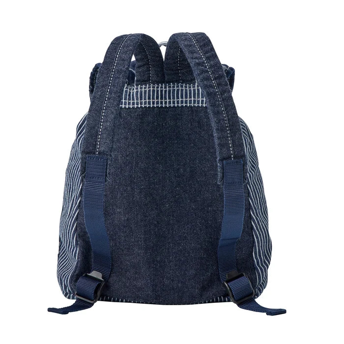 미키하우스 가방 일본 키즈 유아 백펙 자카드 오리지널 데님 더블비 카이하라사