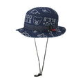 미키하우스 모자 일본 키즈 유아 버킷햇 자카드 데님 더블비