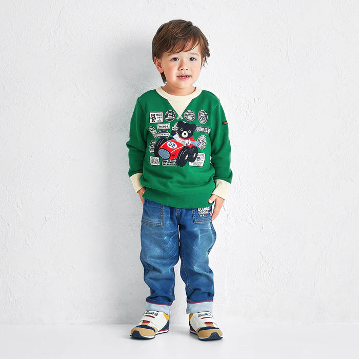 미키하우스 신발 일본 키즈 운동화 더블비 미즈노 콜라보 2컬러