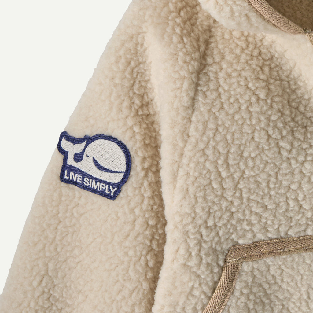 파타고니아 키즈 후리스 일본 유아 플리스 자켓 레트로 오리지널 디자인 3컬러