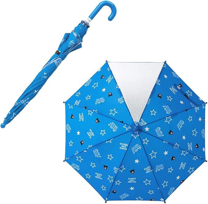 미키하우스 우산 일본 키즈 더블비 키즈 곰돌이 패턴 장우산