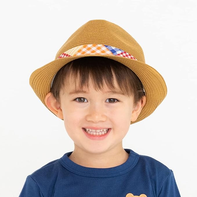 미키하우스 모자 일본 키즈 페도라 핫비스킷 곰돌이 반다나 중절모