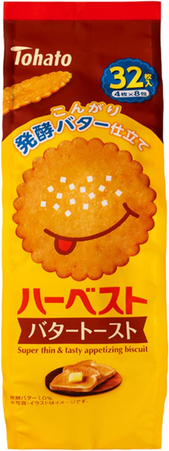 토하토 하베스트 일본 돈키호테 과자 버터 토스트 100g