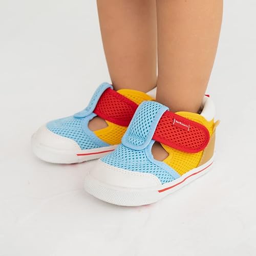 미키하우스 신발 일본 키즈 샌들 핫비스킷 매쉬 찍찍이 여름용