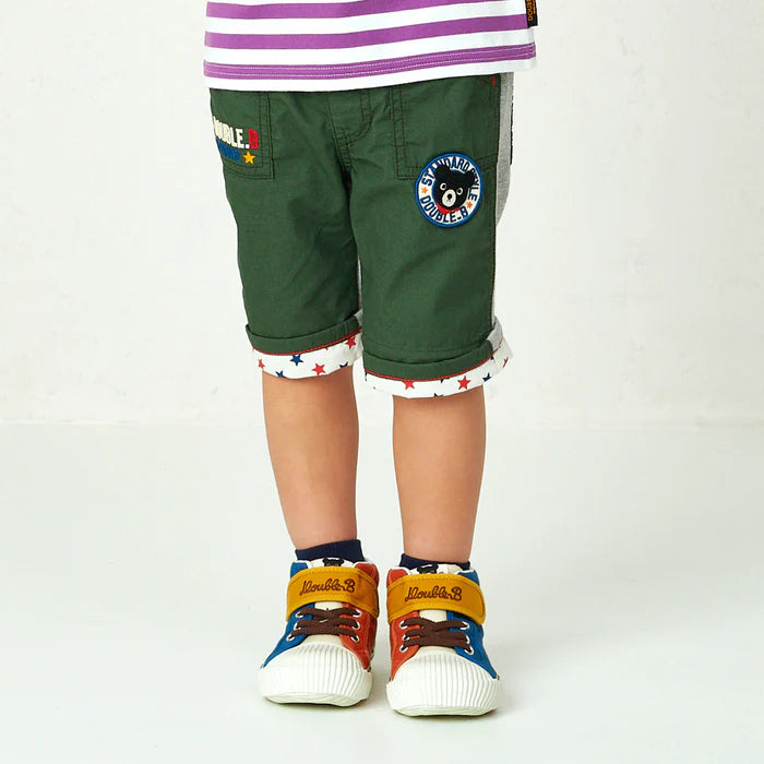 미키하우스 바지 일본 키즈 팬츠 6부 더블비 쿠로쿠마 4컬러