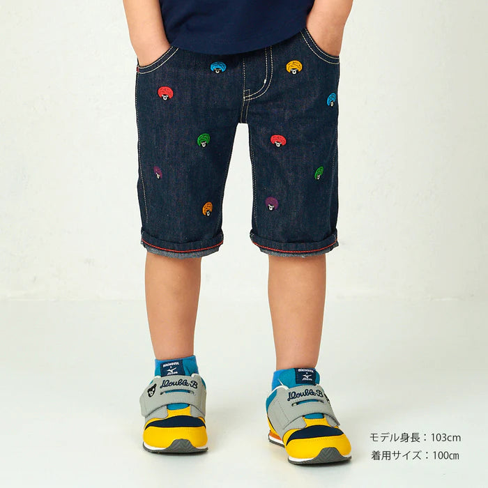 미키하우스 바지 일본 키즈 팬츠 6부 더블비 쿠로쿠마 3컬러