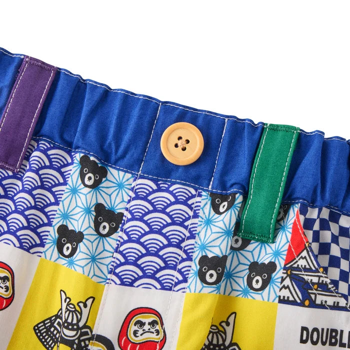 Mickey House Kids Pants Japan Toddler Shorts 6/8 Length Pants Double B The Japan Series 