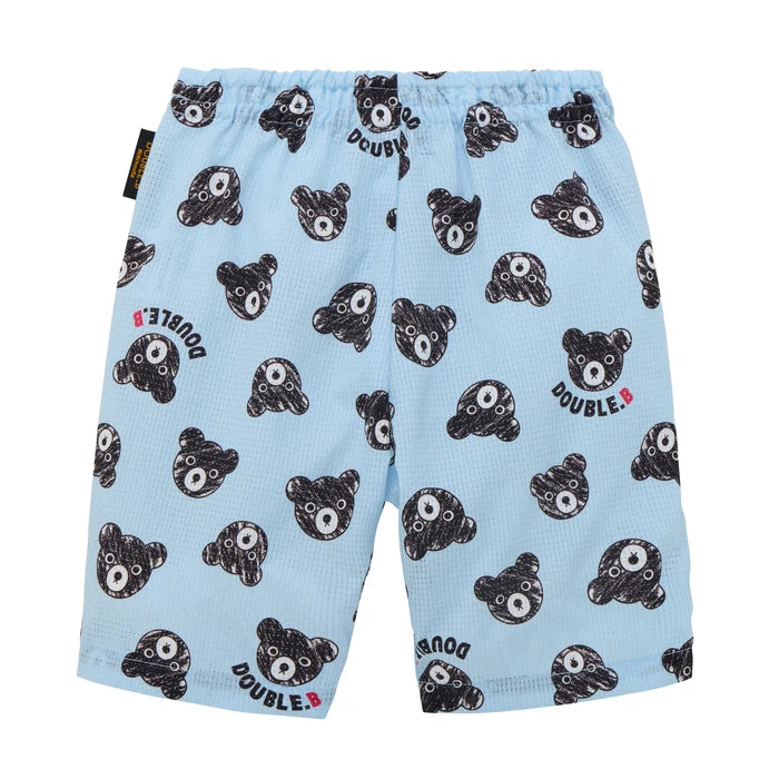 미키하우스 바지 일본 키즈 유아 반바지 릴렉스 팬츠 6부 통기성 4컬러