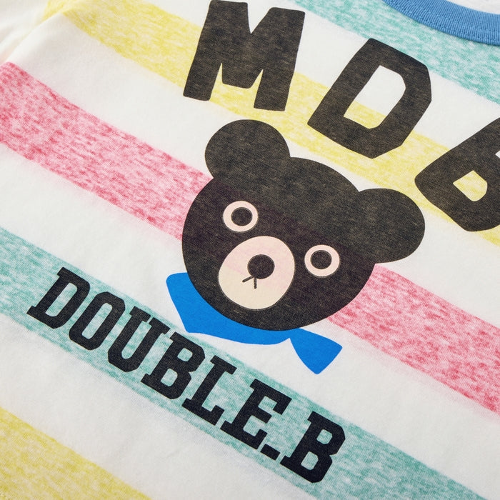 미키하우스 티셔츠 일본 MIKIHOUSE 더블비 MDB 로고 반팔티 2컬러