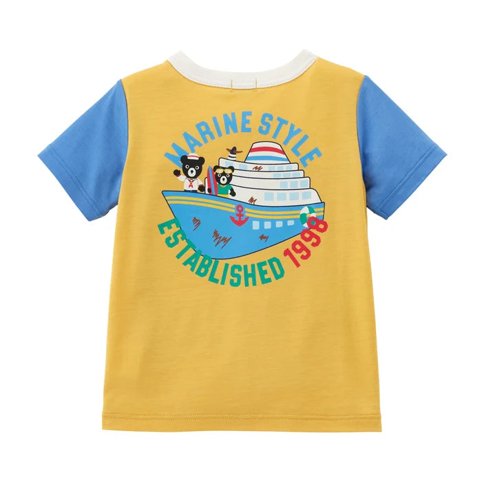 미키하우스 티셔츠 일본 키즈 반팔 아메카지 넘버 2컬러