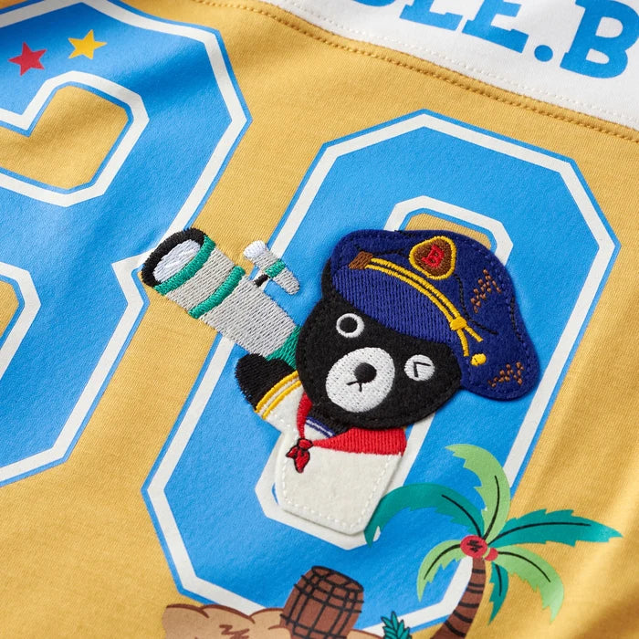 미키하우스 티셔츠 일본 키즈 반팔 아메카지 넘버 2컬러